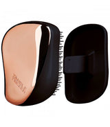 Groviglio teezer compatto spazzola per capelli rosa oro nero