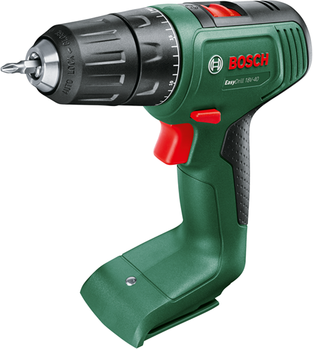 Bosch groen easydrill 18v-40 | accuschroefboormachine met twee standen | incl. 2 accu's en lader - 06039d8005
