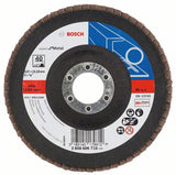 Gabhálais Bosch 1 diosca flap 125 x551, saineolaí le haghaidh dronuilleach miotail, k40 - 2608606716