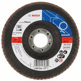Gabhálais Bosch 1 diosca flap 125 x551, saineolaí le haghaidh dronuilleach miotail, k60 - 2608606717