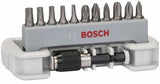 Tacar giotán scriúire 11-phíosa gabhálais Bosch lena n-áirítear sealbhóir giotán - 2608522129