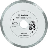 Bosch tillbehör diamantkapskiva för keramiska plattor, 125 mm ø - 2607019473