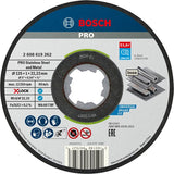 Bosch Prof. Blow Trail en BLIK Rectivo acero inoxidable 125 mm (10)