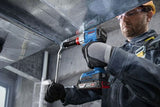 Chave de fenda de impacto sem fio Bosch blue gdx 18v-285 | incluindo 2 carregadores GBA 18v 4.0 ah gal 18v-40 - 06019n2102