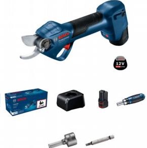 Bosch blauw ggp 12v-25 accu snoeischaar | incl. 2x gba 12v 3.0ah gal 12v-20 - 06008d8100