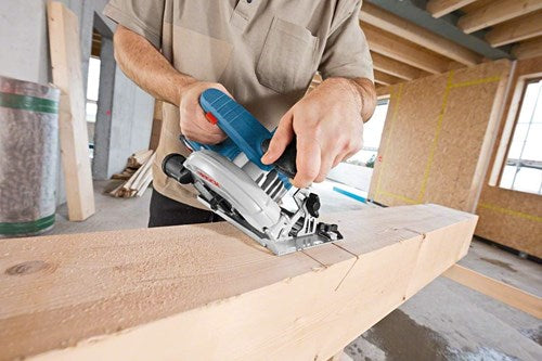 Bosch blue gks 18v-57 - cuerpo de sierra circular con batería de iones de litio de 18v - 165 mm - 06016a2200