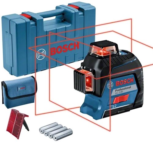 Bosch blå gll 3-80 korslinjelaser - 0601063s00