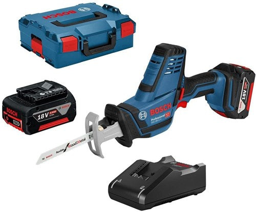 Bosch blå gsa 18 v-li c professionell batteri kolvsåg 5,0 ah | i l-boxx - 06016a5002