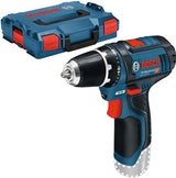 Bosch blå gsr 12v-15 sladdlös borrskruvmejsel | utan batterier och laddare | i l-boxx - 060186810d