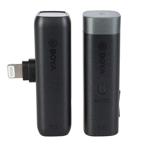 Boya 2,4 GHz Daspeldmikrofon Wireless BY-WM3D für iOS