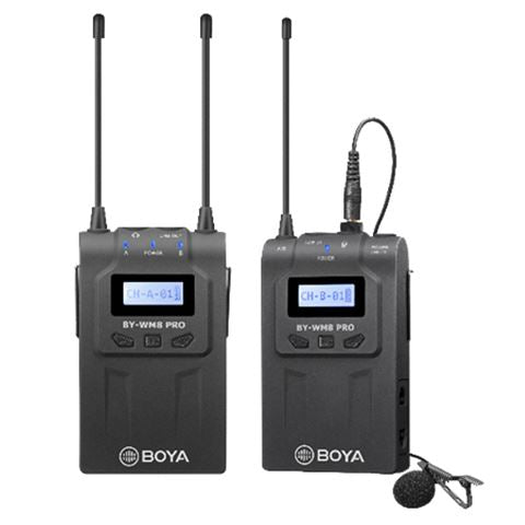 Boya UHF Duo Lavalier Microphone Wireless By-WM8 Pro-K1