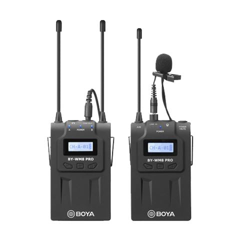 Boya UHF Duo Lavalier Microphone Wireless By-WM8 Pro-K1