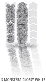 Unleazhed frame protection film monstera white glossy