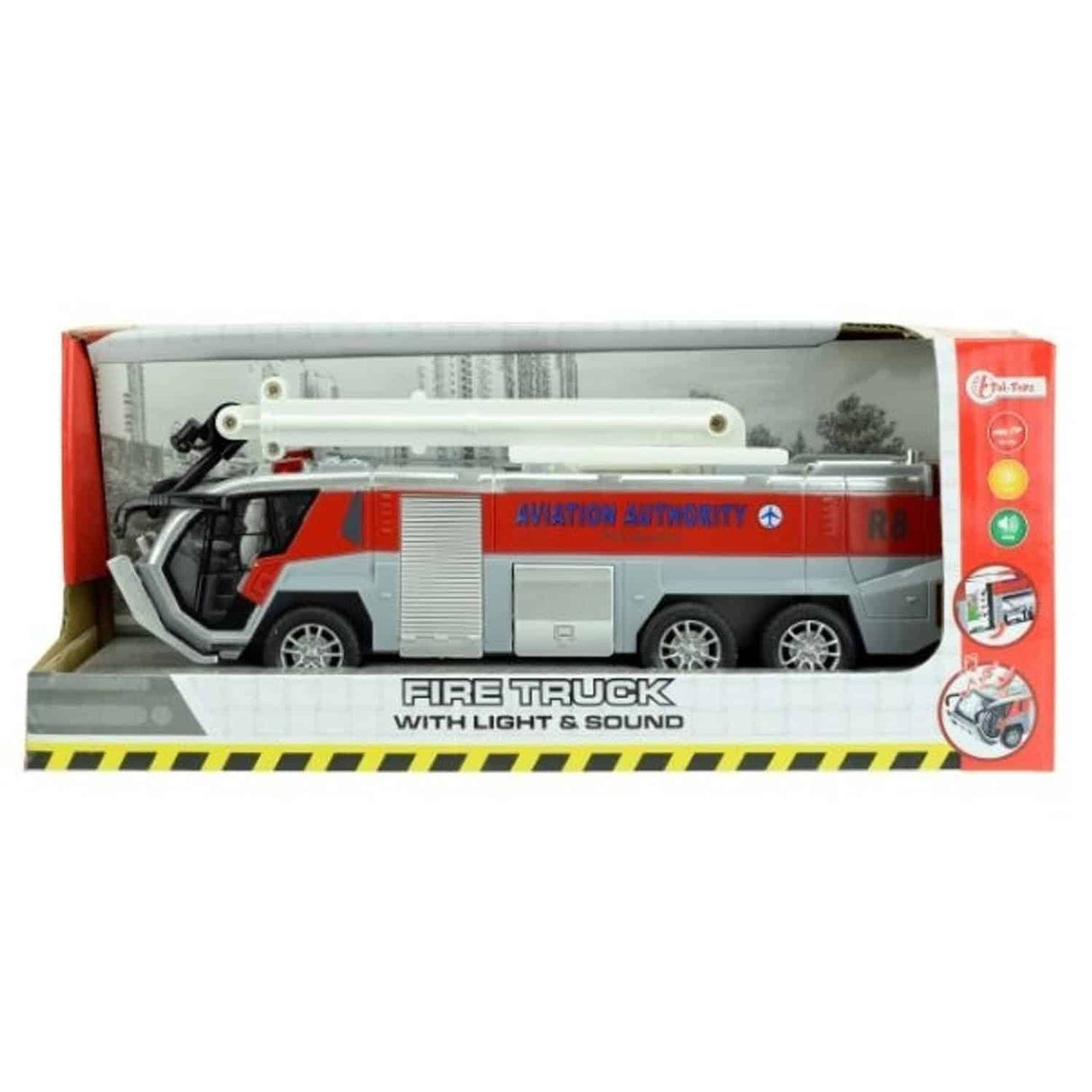 Toi-toys hasičský vůz se světlem, zvukem a třením