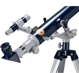Bresser Telescope Junior 69 cm in alluminio grigio a 12 pezzi