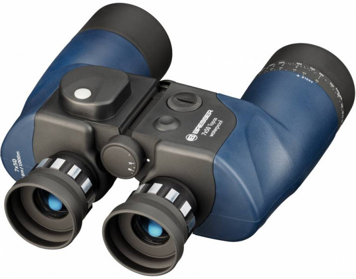 Bresser Topas 7x50 Binoculars Compass Blue
