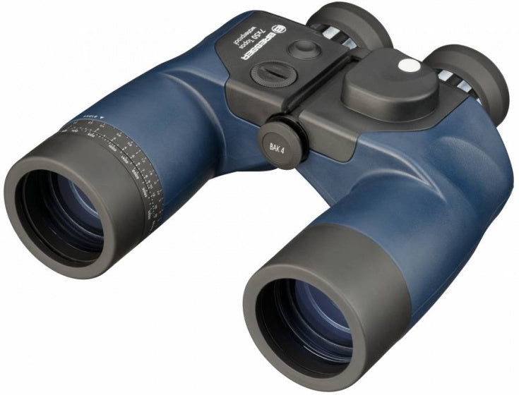 Bresser Topas 7x50 Binoculars Compass Blue