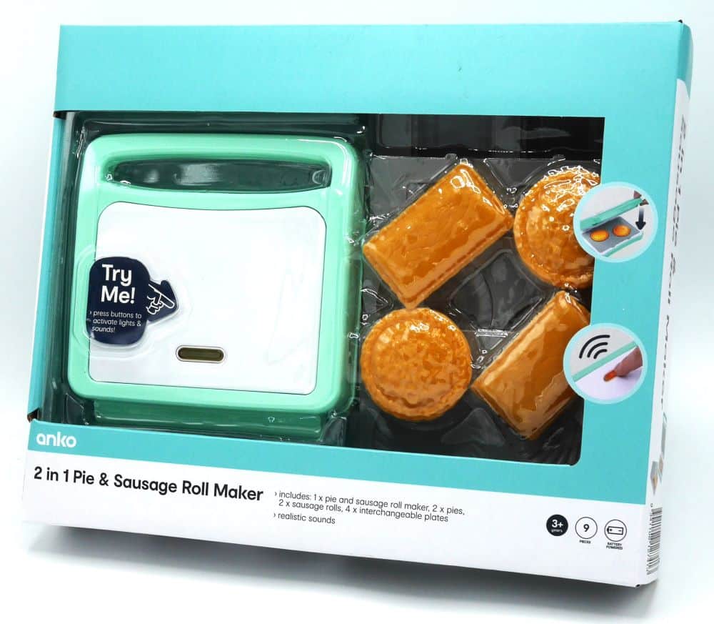 Playgo 2 in 1 cake and sausage roll maker.