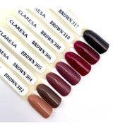 Claresa UV Led Gellak 5 ml Brown 317 varma känslor