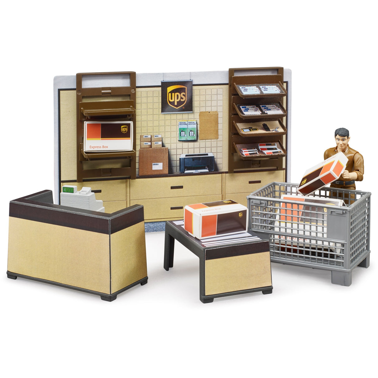 BRUDER BWWORLD UPS PAKEL SHOP