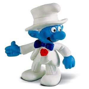Schleich Bridegroom Smurf 20413
