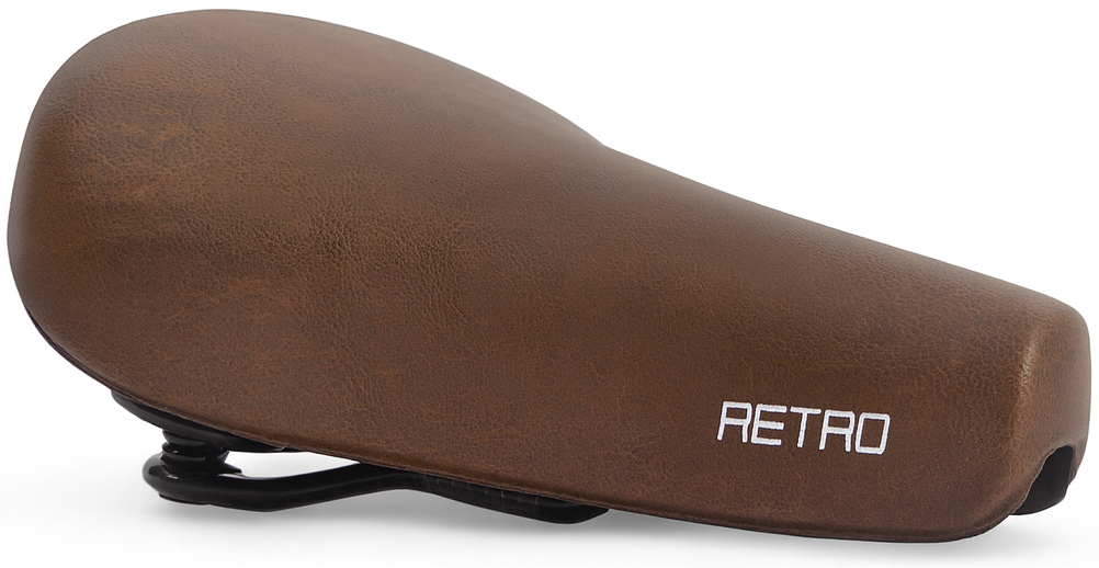 Edge Bicycle Saddle City Retro - Dark Brown (Workshop Packing)