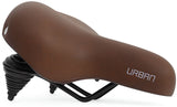 Bicycle saddle Edge Urban - Matt Dark Brown (on map)