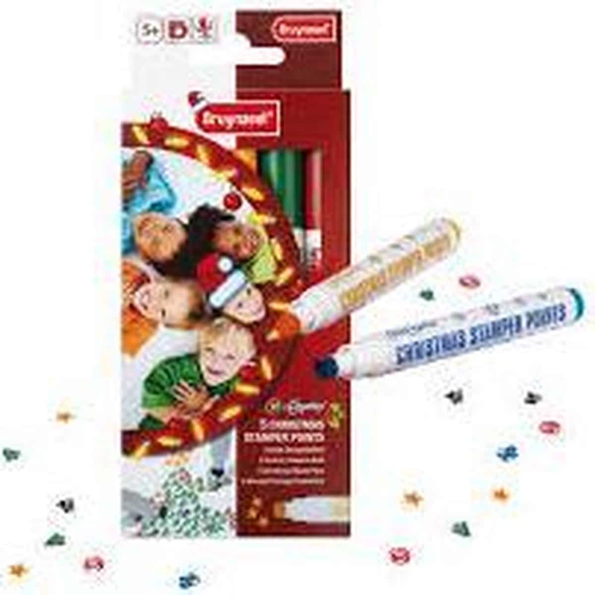 Bruynzeel - 5 Christmas stamp markers