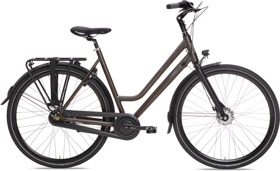 BSP Voyager Aluminum Frame 28 inch 56 cm Ladies 7V Rollerbrake Dark Brown