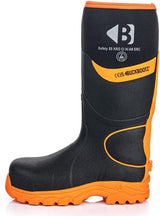 Buckbootz werklaars bbz8000 s5 zwart oranje | zwart oranje | maat 41 - 00.0176.098.41