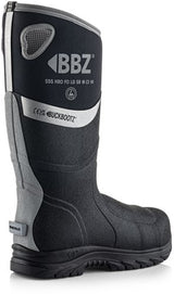 Buckbootz werklaars bbz9000 s5s zwart | zwart | maat 45 - 5055138025604
