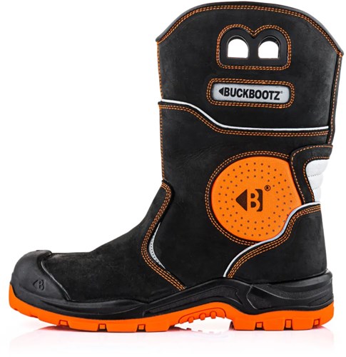 Buckbootz werklaars bviz5orbk s7s | zwart oranje | maat 46 - 5055138008447