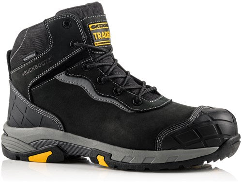 Buckbootz werkschoen blitz s3 zwart | zwart | maat 45 - 00.176.107.45