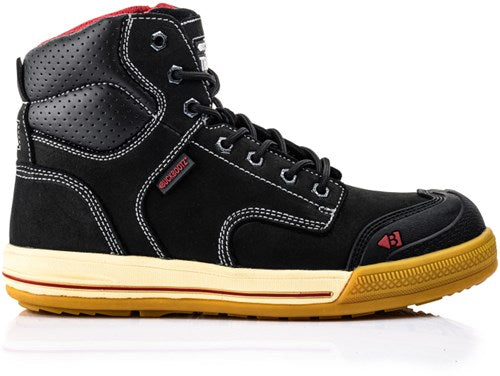 Buckbootz werkschoen largobay sneaker hoog eazy s3 | zwart | maat 42 - 00.176.077.42