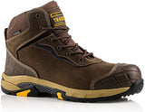 Buckbootz werkschoen tradez blitz s3 bruin | bruin | maat 41 - 00.176.113.41