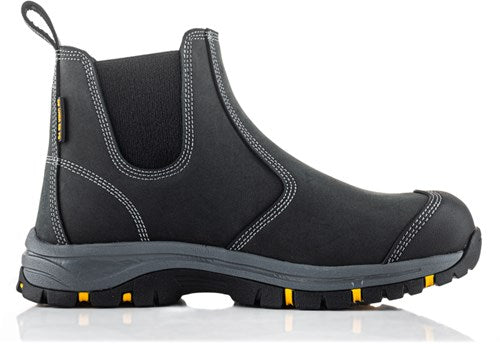 Buckbootz werkschoen wizardz wizd2blk s3s | zwart | maat 46 - 5055138024775
