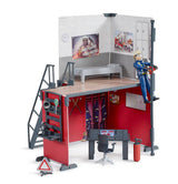 Bruder Bworld Brandweerkazerne med brandman 62702