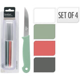 Excellent houseware schilmessenset 4-delig op kaart