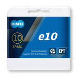 KMC Necklace 10 Speed ​​E10 EPT 136 SIFT SILVER SIFTS