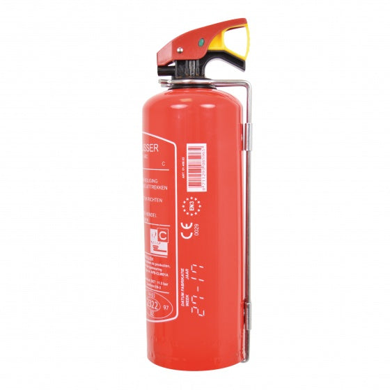 Carpoint fire extinguisher with mounting bracket 1 kg red