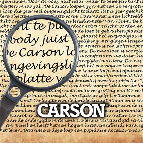 Wyświetlacz Carson Balie pusty