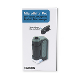 Carson Handmicroscope MM-350 mikrobrit plus 60-120x s adaptérem smartphonu