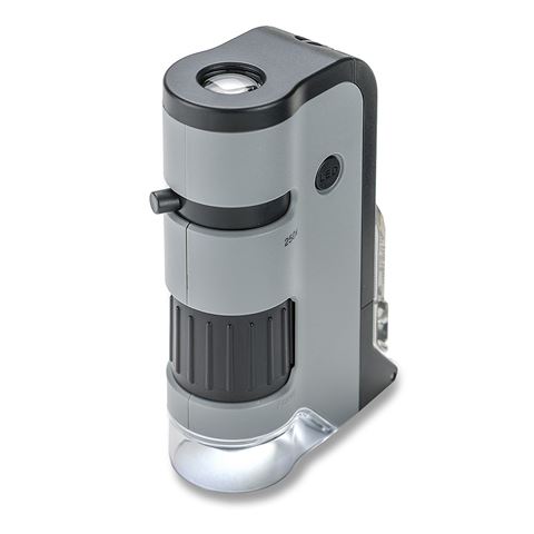 Carson Handmicroscope MP-250 Microflip 100-200X com adaptador de smartphone