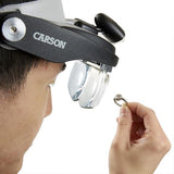 Carson Head Loop Pro Series Magnivisor Deluxe com LED e 4 lentes