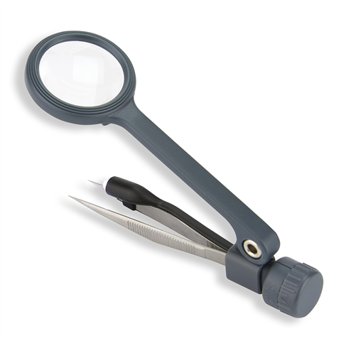 Carson Magnigrip MG-88 Loupe com pinças