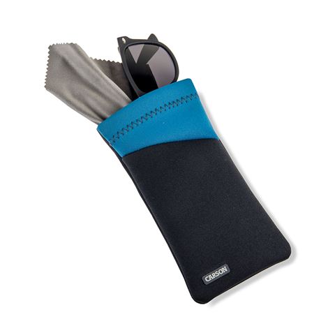 Kryt brýlí Carson Neoprene s látkou z mikrovlákna - šedá modrá