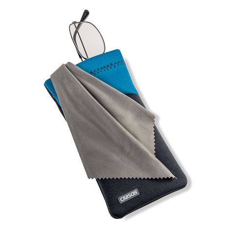 Kryt brýlí Carson Neoprene s látkou z mikrovlákna - šedá modrá