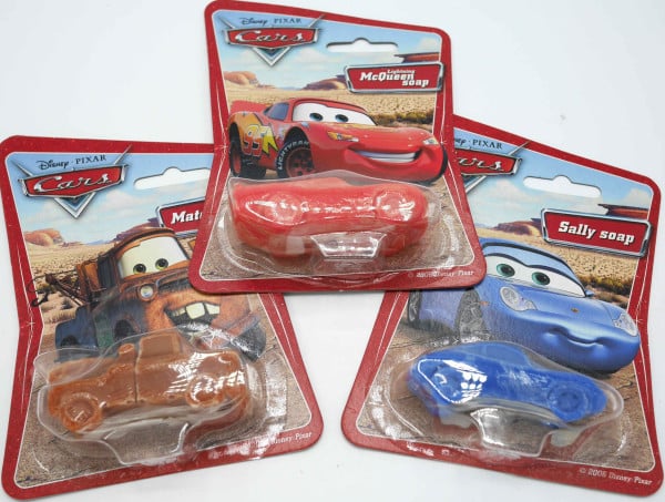 Van der Doelen 3 Cars Soaps z McQueen Sally in Matter Milo
