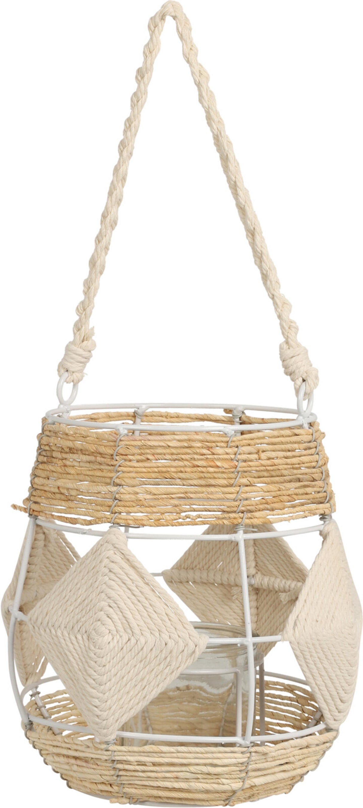 Home styling lantaarn 23x20cm boho