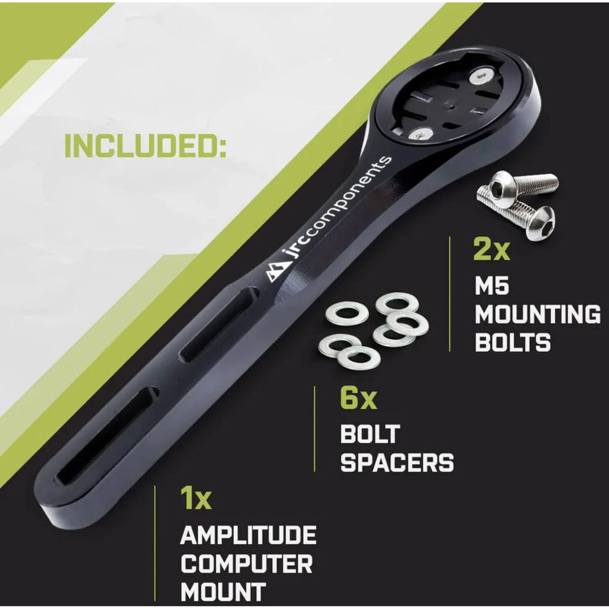 Jrc - wahoo handlebar holder computer mount amplitude black